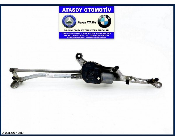 MERCEDES W204 SİLECEK MOTORU A2048201040 2048201040 3397021440 3397021082 3397021021 3397021336 1397220666 1137328339 1137328692 1397220567 0390241843 W204 SİLECEK MEKANİZMASI